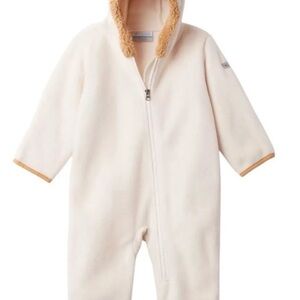 Columbia Cream Kids One Piece Footie